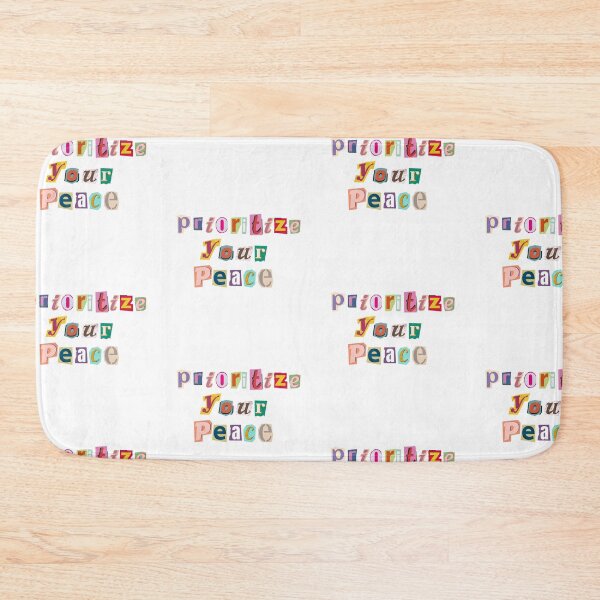 Item preview, Prioritize your peace designed and sold by Keepsie Archives by SMA.