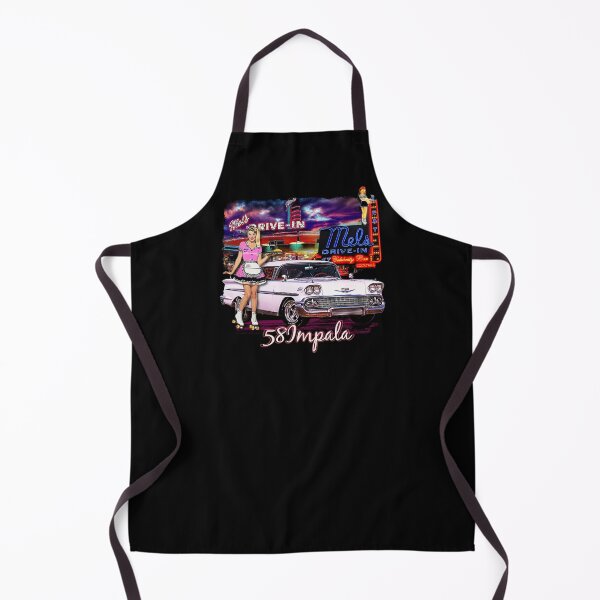 Item preview, 1958 Chevy Impala Vintage Muscle Car 50s Hot Rod Art designed and sold by AGED Limited.