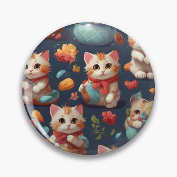 Item preview, Purrfection in Patterns: Cute Cats Lazing Around 17 designed and sold by Honlov.