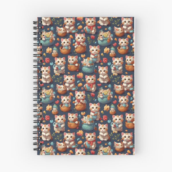Item preview, Purrfection in Patterns: Cute Cats Lazing Around 17 designed and sold by Honlov.