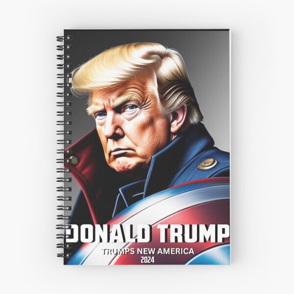 Item preview, Captain Donald Trump #2 Trumps New America designed and sold by CaptainTrump.