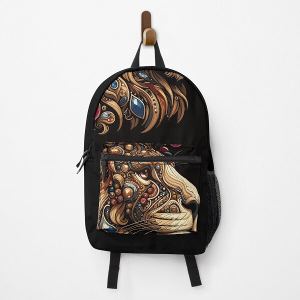 Item preview, Lion's Majesty Digital Art with Precious Gemstone Embellishments 3 designed and sold by iwcus.