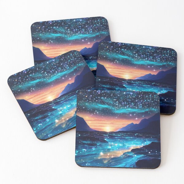 Item preview, Starry Sunset Over Mystic Waters designed and sold by John v p.