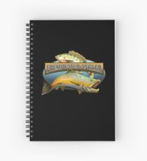 Freshwater Angler Spiral Notebook