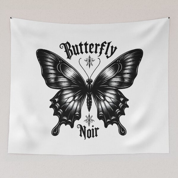 Item preview, Gothic Butterfly: Butterfly Noir designed and sold by Dungeon-Depot.