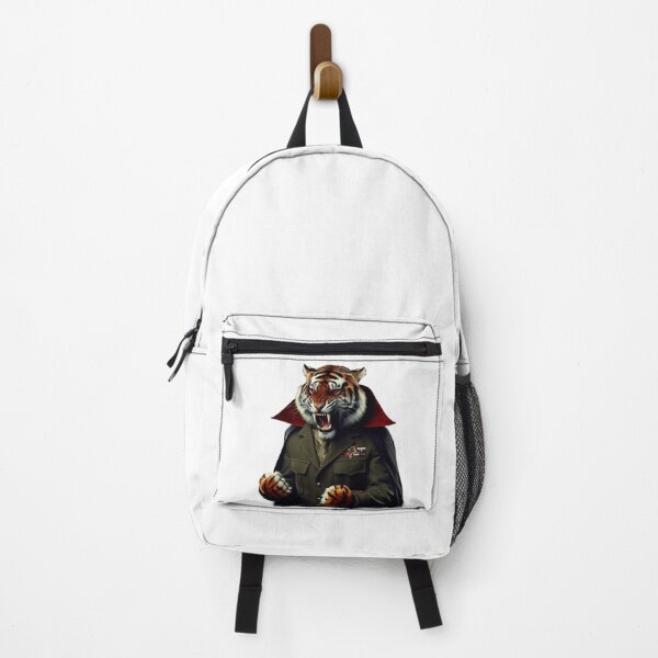 Item preview, Aggressive tiger dressed in soldier uniform designed and sold by GraphicEdit.