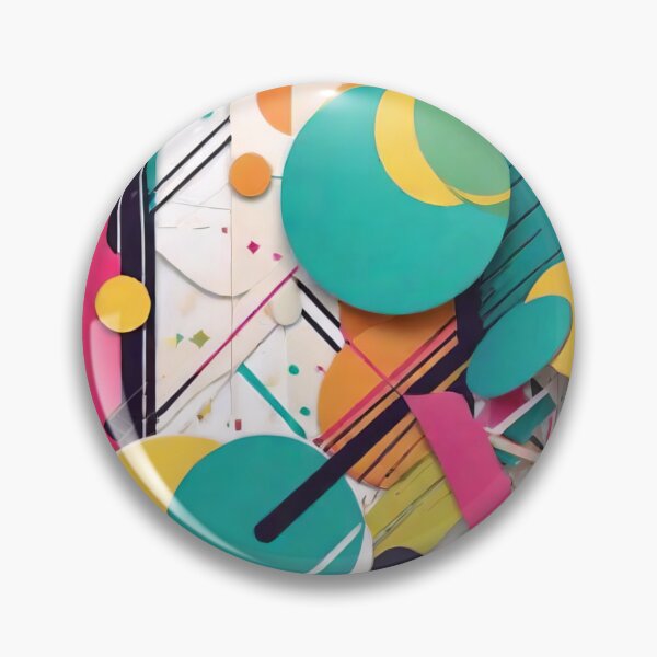 Item preview, Abstract Shapes Sticker Art (410) designed and sold by WASjourney.
