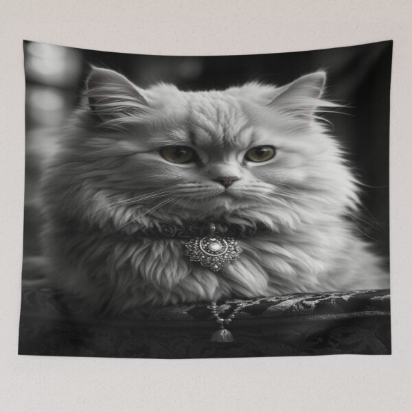 Item preview, Majestic Persian Cat designed and sold by Enchanting Art Vista.