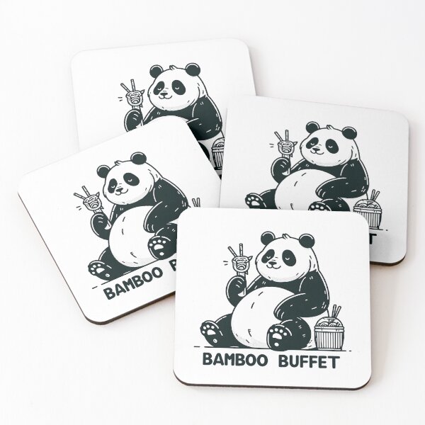 Item preview, Giant Panda: Bamboo Buffet designed and sold by Dungeon-Depot.