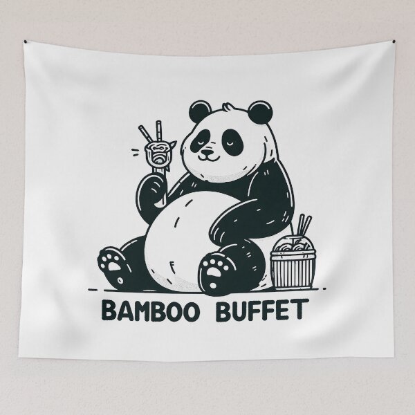 Item preview, Giant Panda: Bamboo Buffet designed and sold by Dungeon-Depot.
