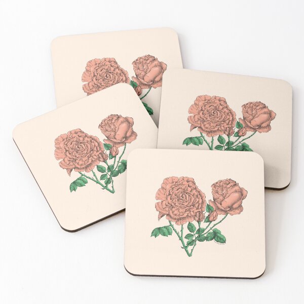 Item preview, Apricot Cupped Rose Bloom Very Full 40+ Petals In 3+ Rows designed and sold by Rachael Taylor.