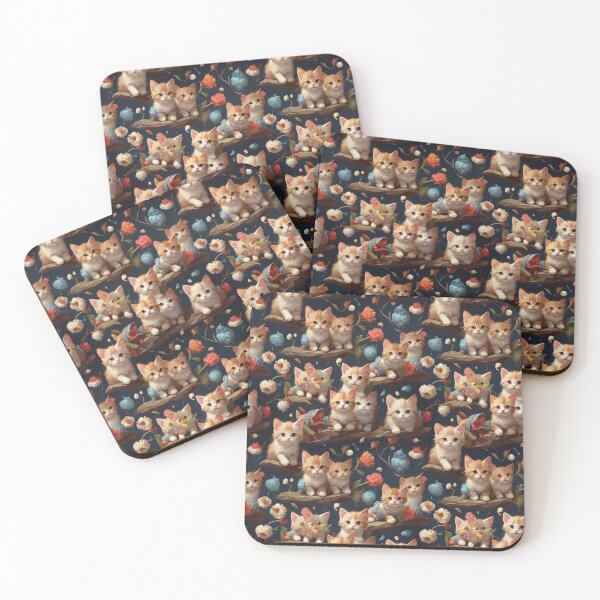 Item preview, Purrfection in Patterns: Cute Cats Lazing Around 22 designed and sold by Honlov.
