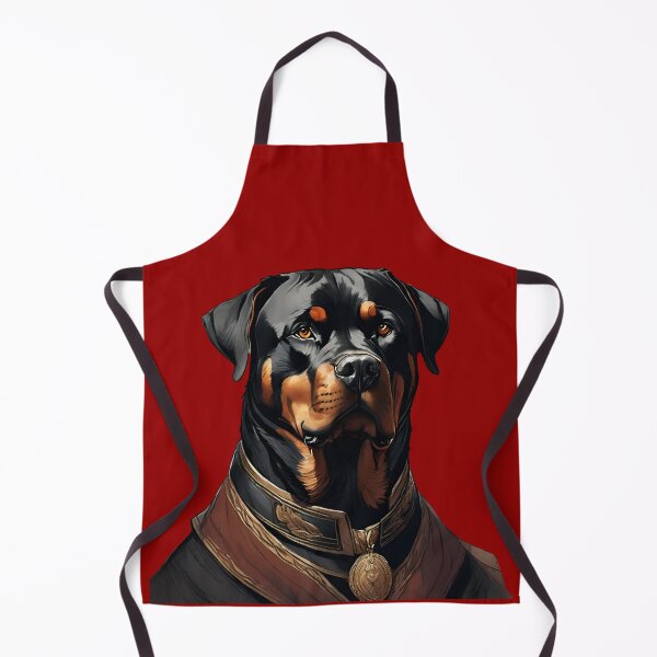 Item preview, Regal Rottweiler Portrait Timeless Elegance in Rich Tones designed and sold by ChicTrendz.