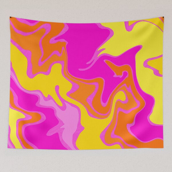 Item preview, Hot Pink, Yellow, Orange, Baby Pink  - Marble Pattern Design designed and sold by theprintedclub.