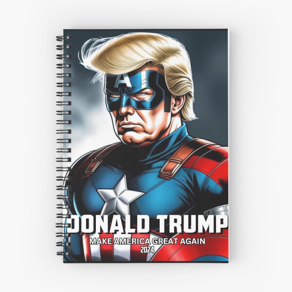 Item preview, Captain Donald Trump #8 Make America Great Again designed and sold by CaptainTrump.