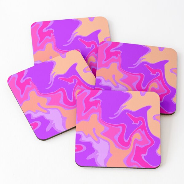 Item preview, Hot Pink, Purple, Salmon, Lilac - Marble Pattern Design designed and sold by theprintedclub.