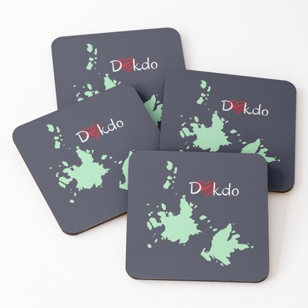 Item preview, I love Dokdo - beautiful Island designed and sold by InverseArt.