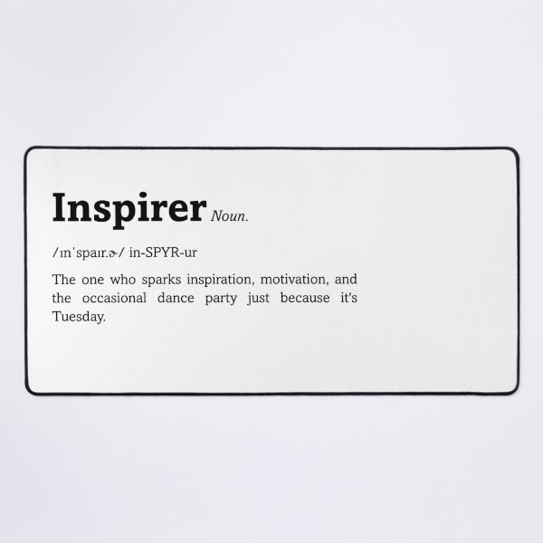 Item preview, Inspirer definition designed and sold by ByOliB.