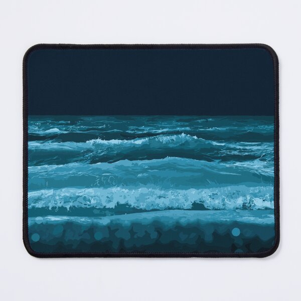 Item preview, The Mighty Blue Ocean designed and sold by Vector Scout Lab.