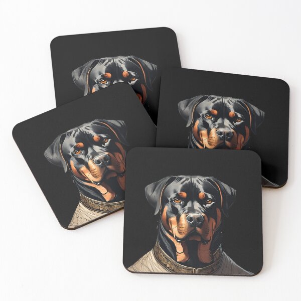 Item preview, Timeless Rottweiler Portrait Regal Canine Elegance designed and sold by ChicTrendz.