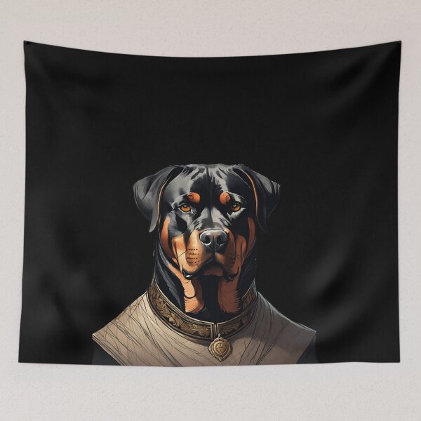 Item preview, Timeless Rottweiler Portrait Regal Canine Elegance designed and sold by ChicTrendz.