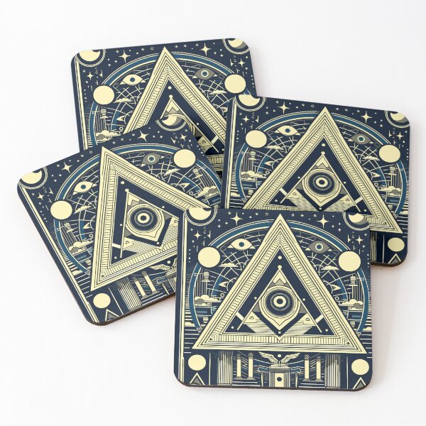 Item preview, Mystical and Mysterious Symbolic Art 4 designed and sold by iwcus.