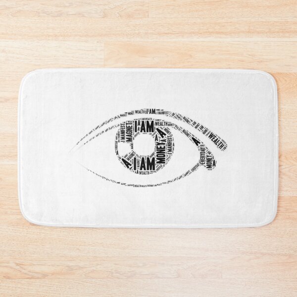 Item preview, I am a money magnet eye of horus wealth and abundance affirmation sticker 2024 designed and sold by TRENDYDESIGNSzz.