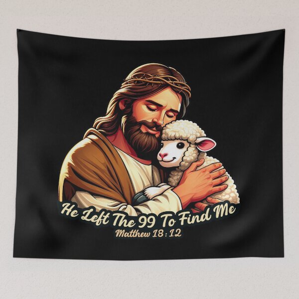 Item preview, Matthew 18:12 He Left The 99 To Find Me designed and sold by plushism.