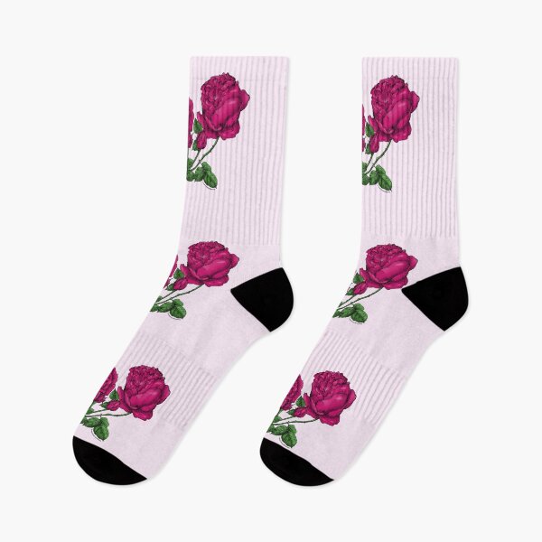 Item preview, Deep Pink Cupped Rose Bloom Very Full 40+ Petals In 3+ Rows designed and sold by Rachael Taylor.