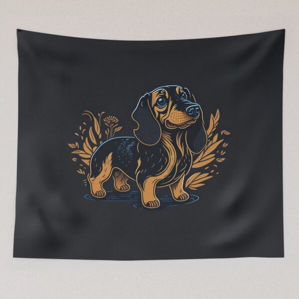 Item preview, Colorful Abstract Art Dog designed and sold by FTS-Studio.