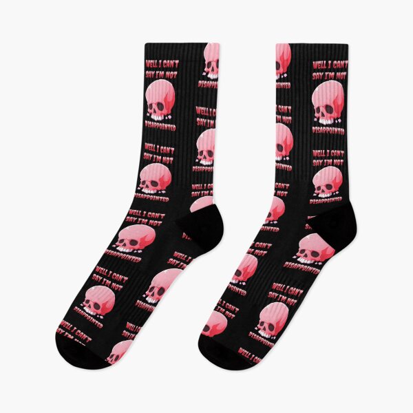 Item preview, Well I Can't Say I'm Not Disappointed Red Skull Shirt Design by Zeesdesign on Redbubble designed and sold by ZEESDESIGN.