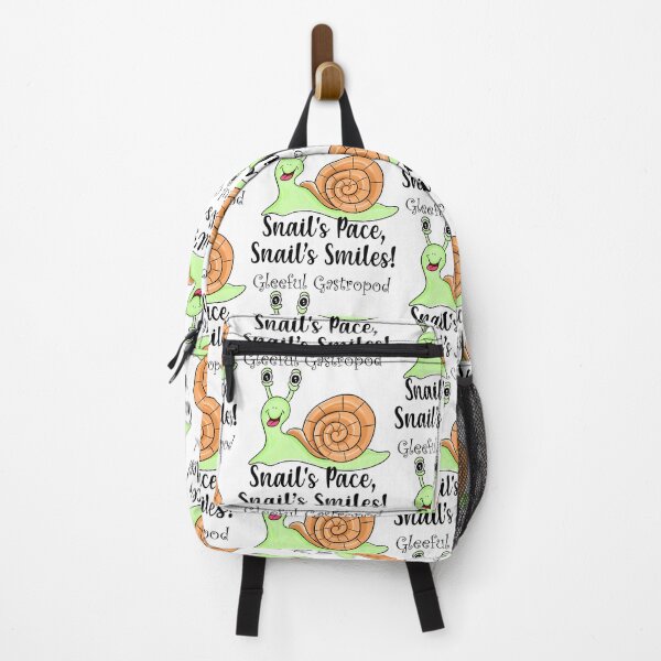 Item preview, Gleeful Gastropod – Snail’s Pace, Snail’s Smiles. designed and sold by asprse.