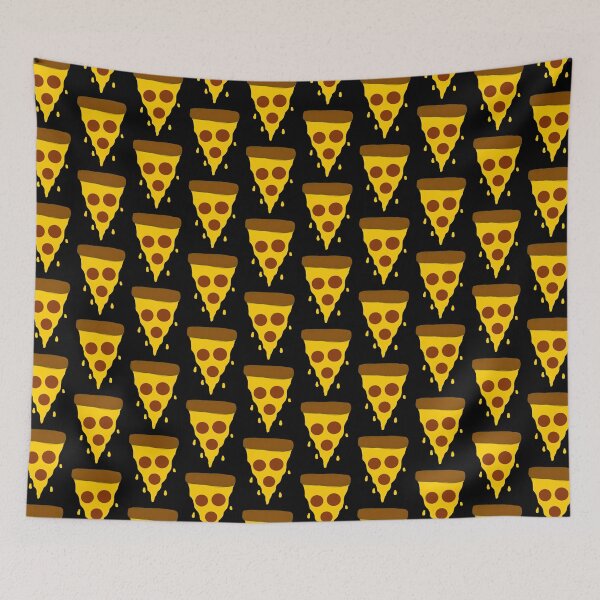 Item preview, 2D Pizza Slice by Zeesdesign on Redbubble designed and sold by ZEESDESIGN.
