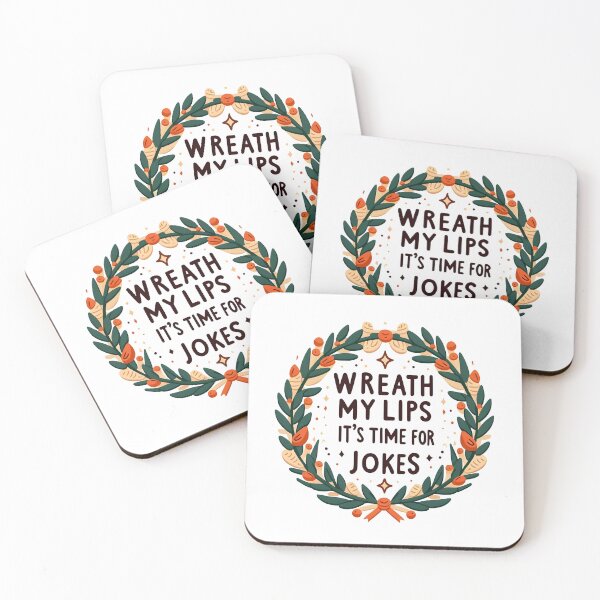 Item preview, Wreath My Lips, It's Time for Jokes designed and sold by Dungeon-Depot.