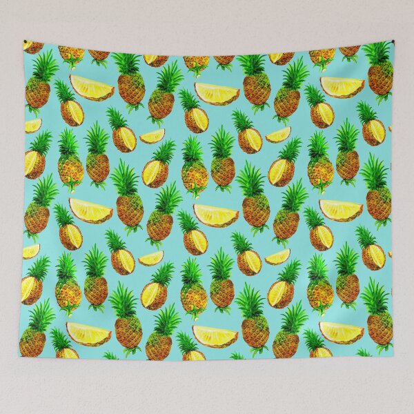 Item preview, Summerly Tropical Fruits Pattern designed and sold by stylebytara.