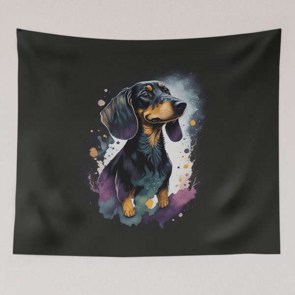 Item preview, Colorful Abstract Art Dog designed and sold by FTS-Studio.