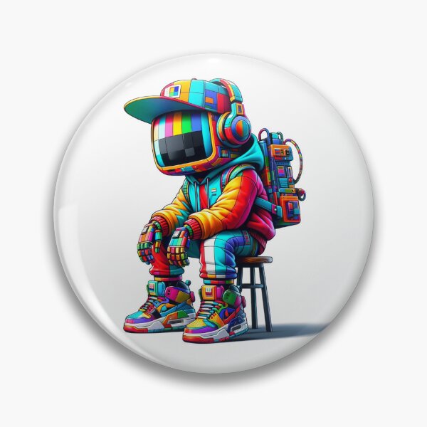 Item preview, Robot on stool designed and sold by Andrew Frelas.