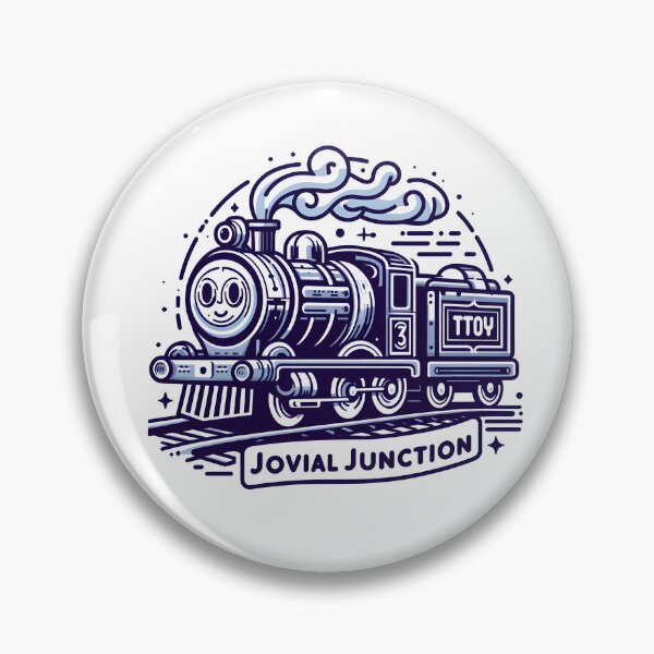 Item preview, Toy Train: Jovial Junction designed and sold by Dungeon-Depot.