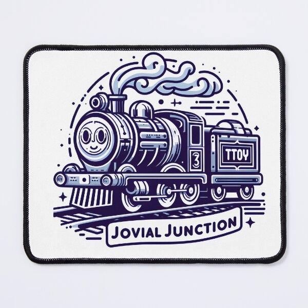 Item preview, Toy Train: Jovial Junction designed and sold by Dungeon-Depot.