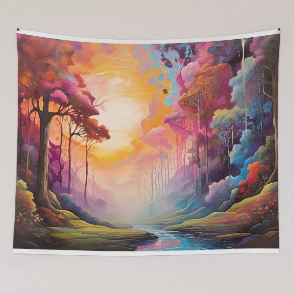 Item preview, Fantasy's Vibrant Canvas (425) designed and sold by WASjourney.