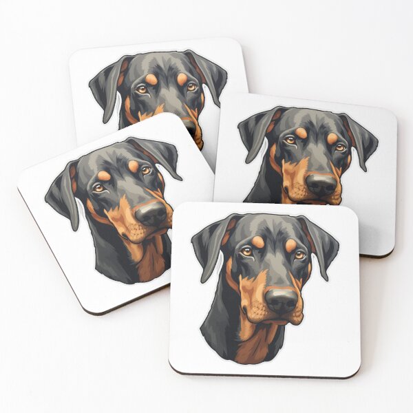 Artikelvorschau, Dobermann Pinscher Guard Schild entworfen und verkauft von SMARTKIT DESIGNAGENCY.