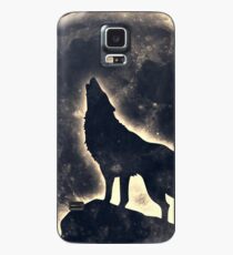 Wolf Vollmond Mond Space Wicca Pagan Hülle & Skin für Samsung Galaxy
