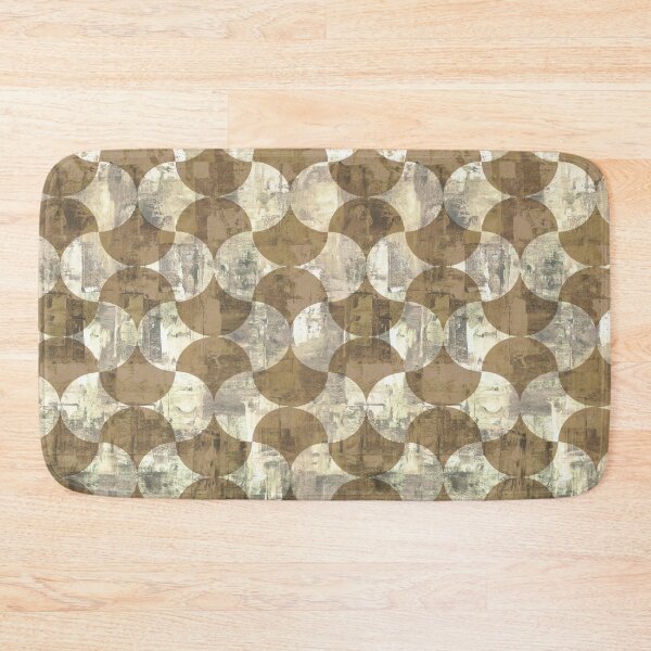 Item preview,  Geometric distressed background yellow designed and sold by Alessandro Remo Mazzoni Remotextiles.