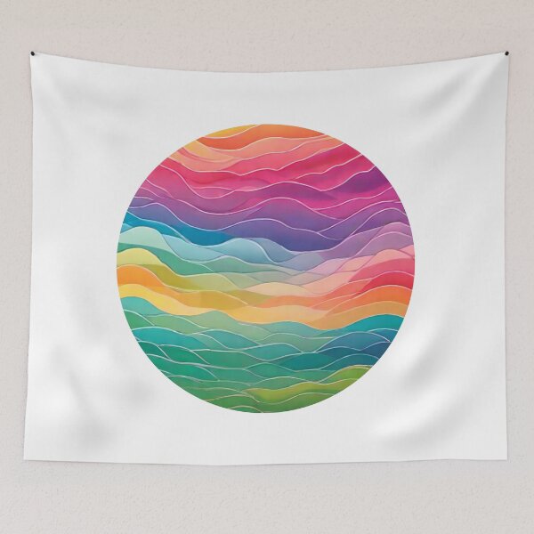 Item preview, Color Transition Sticker Art (428) designed and sold by WASjourney.