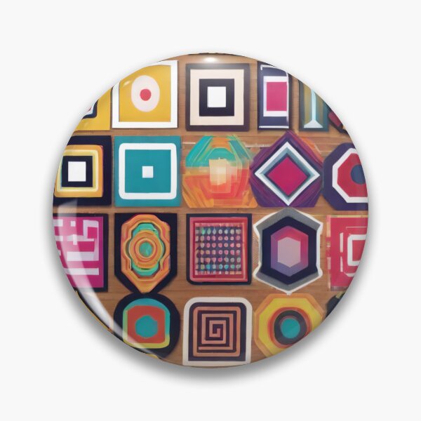 Item preview, Colorful Geometric Stickers (429) designed and sold by WASjourney.