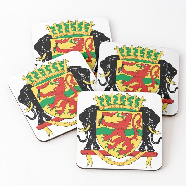Item preview, Coat of arms of the Republic of the Congo  designed and sold by Yzakreativ.