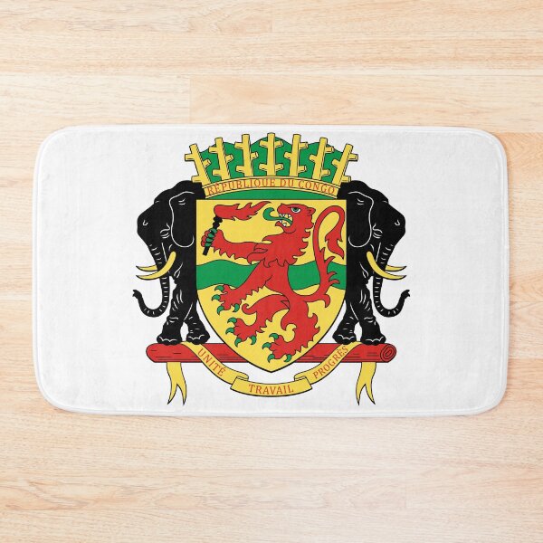 Item preview, Coat of arms of the Republic of the Congo  designed and sold by Yzakreativ.