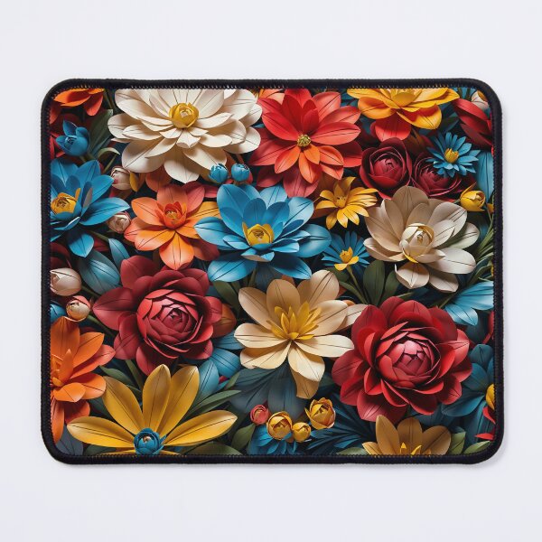 Aperçu de l'œuvre Une tapisserie de nombreuses fleurs créée et vendue par anderlee.