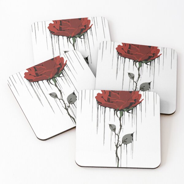 Item preview, bad rose Anti-Valentine Day Artwork designed and sold by Collision19.
