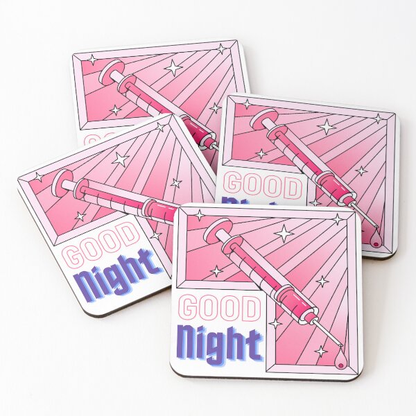 Item preview, Good night pink anesthesiology designed and sold by lookvision.